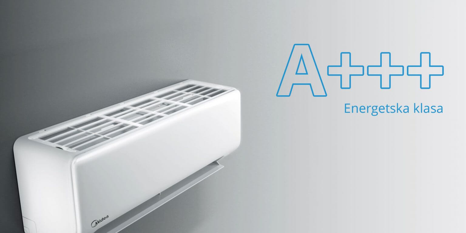 sjajan sklopka Osnivač  Midea klima uređaji – jednostavan dizajn uz povoljno hlađenje