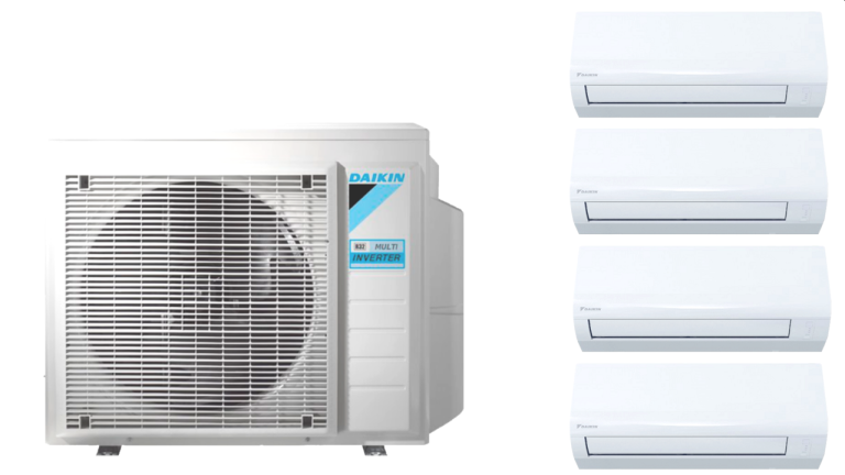 Daikin multi klima uređaj, komplet Sensira 4MXM80A FTXF25E x4 1