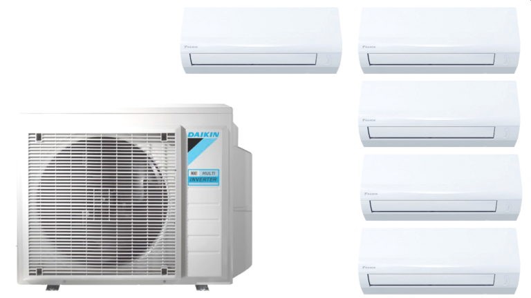 Daikin multi klima uređaj, komplet Sensira 5MXM90A FTXF25E x5 1