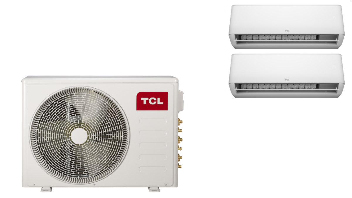 TCL multi klima uređaj, komplet FMA 27I3HD DVO FMA 09CHSD TPG11I + 18CHSD TPG11 1